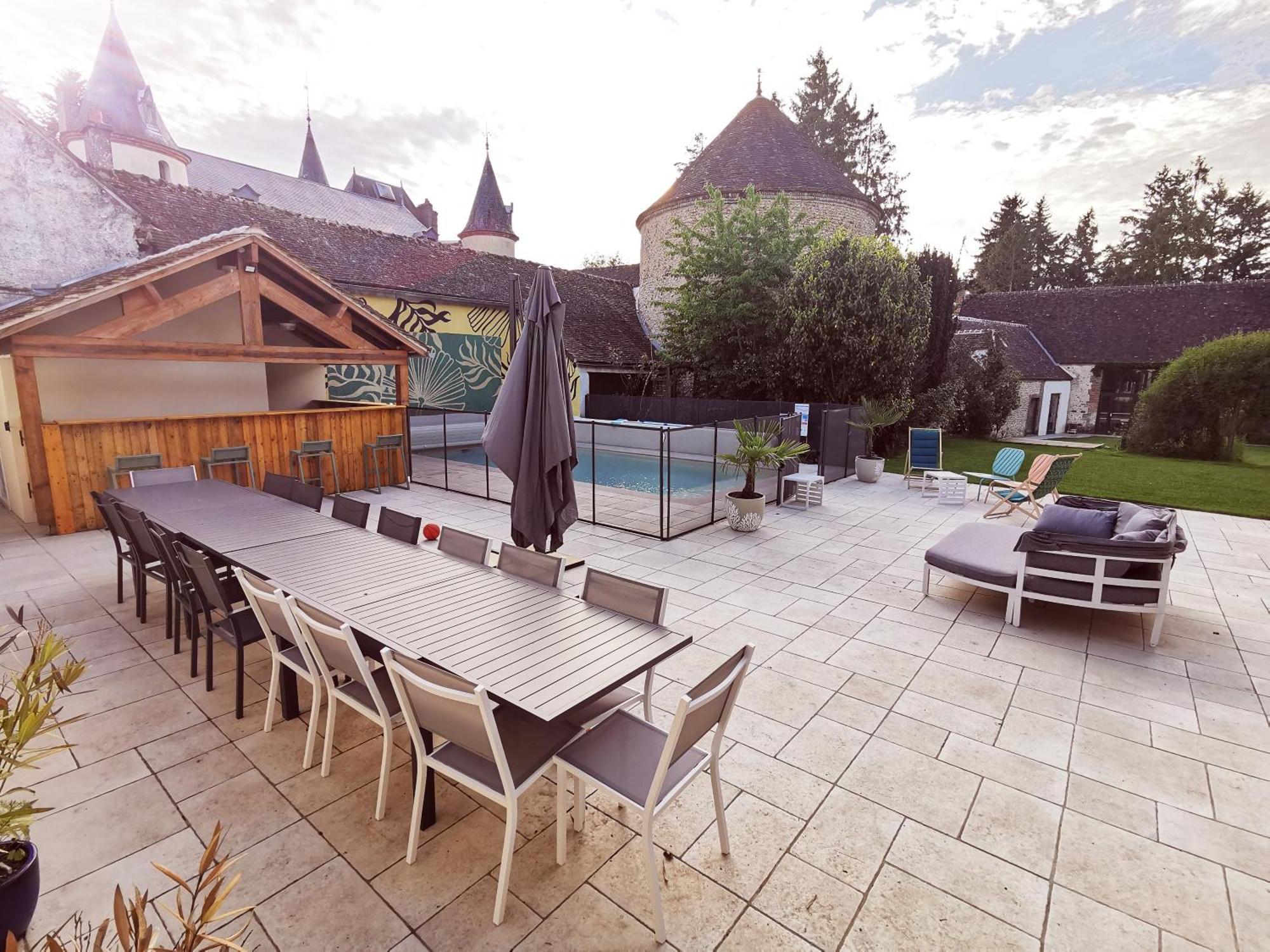 Domaine De Tardais, Ideal Famille Avec Piscine Et Nombreux Loisirs Senonches Exterior foto